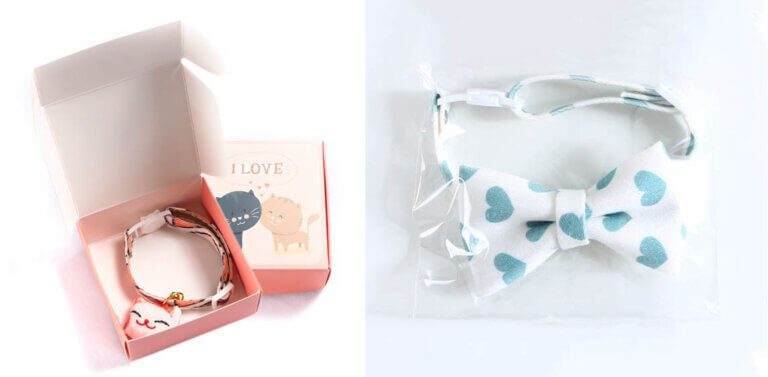 pet collar OPP bag vs customized box | Chinasourcify.com